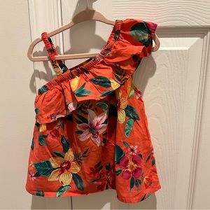 Super Cute Floral Girls Top perfect for Summer and Fall Season.